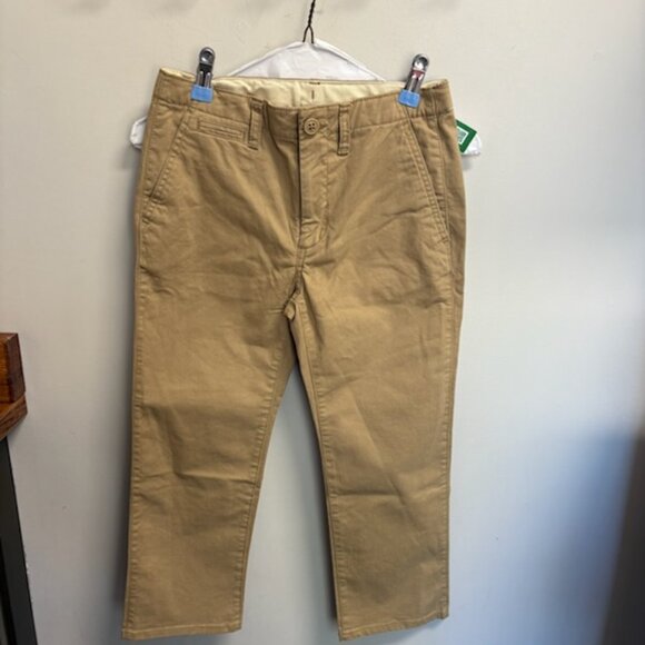 Gap Kids Boys Husky Khaki Tan Pants Size 6 NWT - Picture 2 of 8